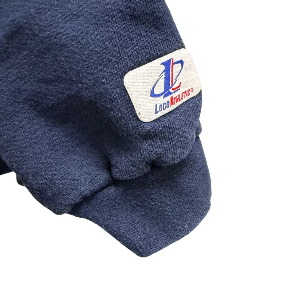 Vintage LOGO ATHLETIC DALLAS COWBOYS Crewneck Sweatshirt Blue Size XL - Picture 8 of 10